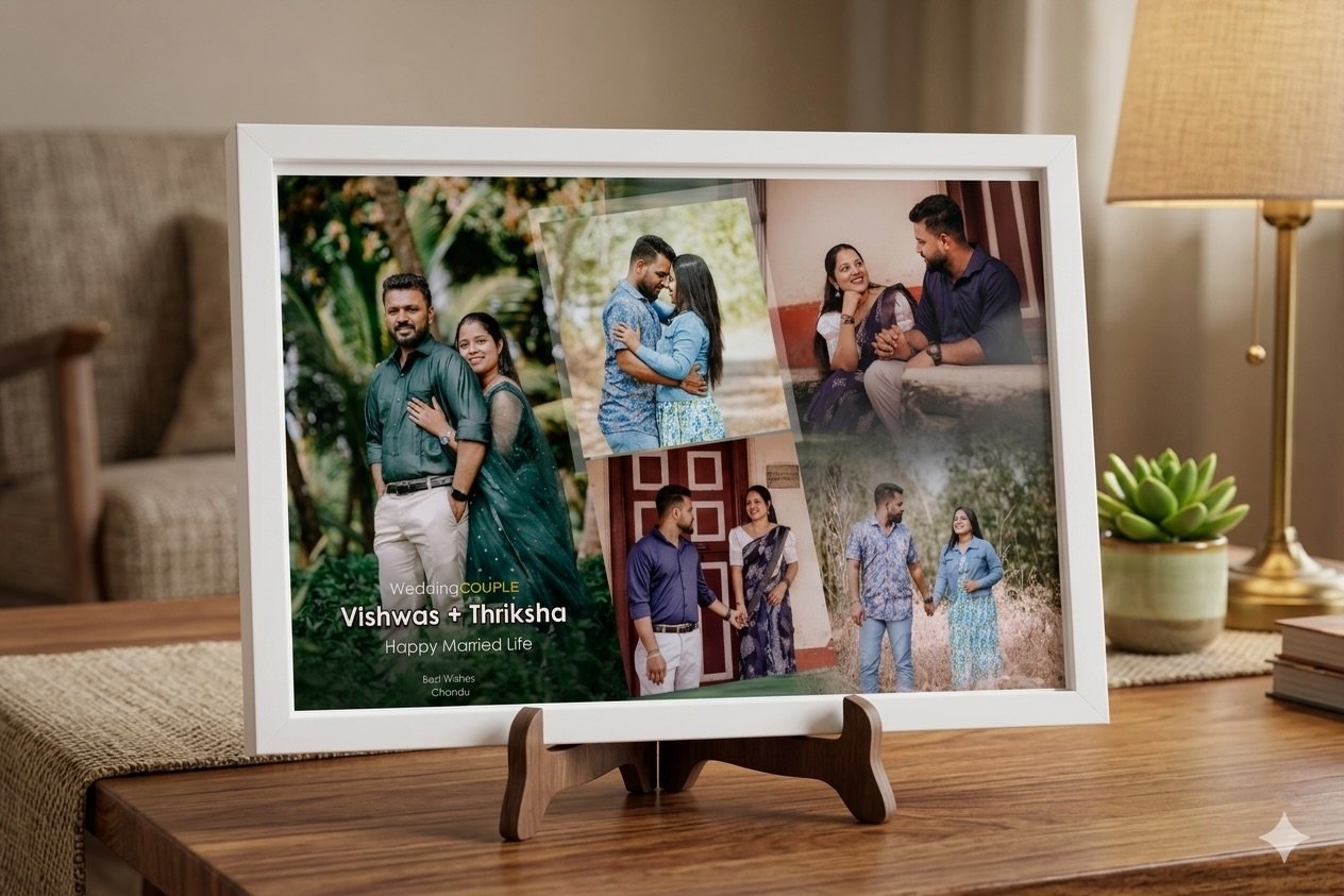 Landscape Panorama Memories Wooden Frame