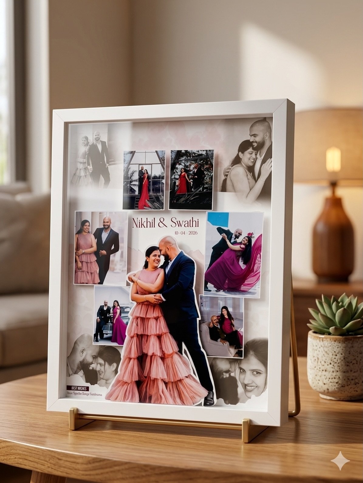 Best Friends Forever BFF Memory Strip Frame