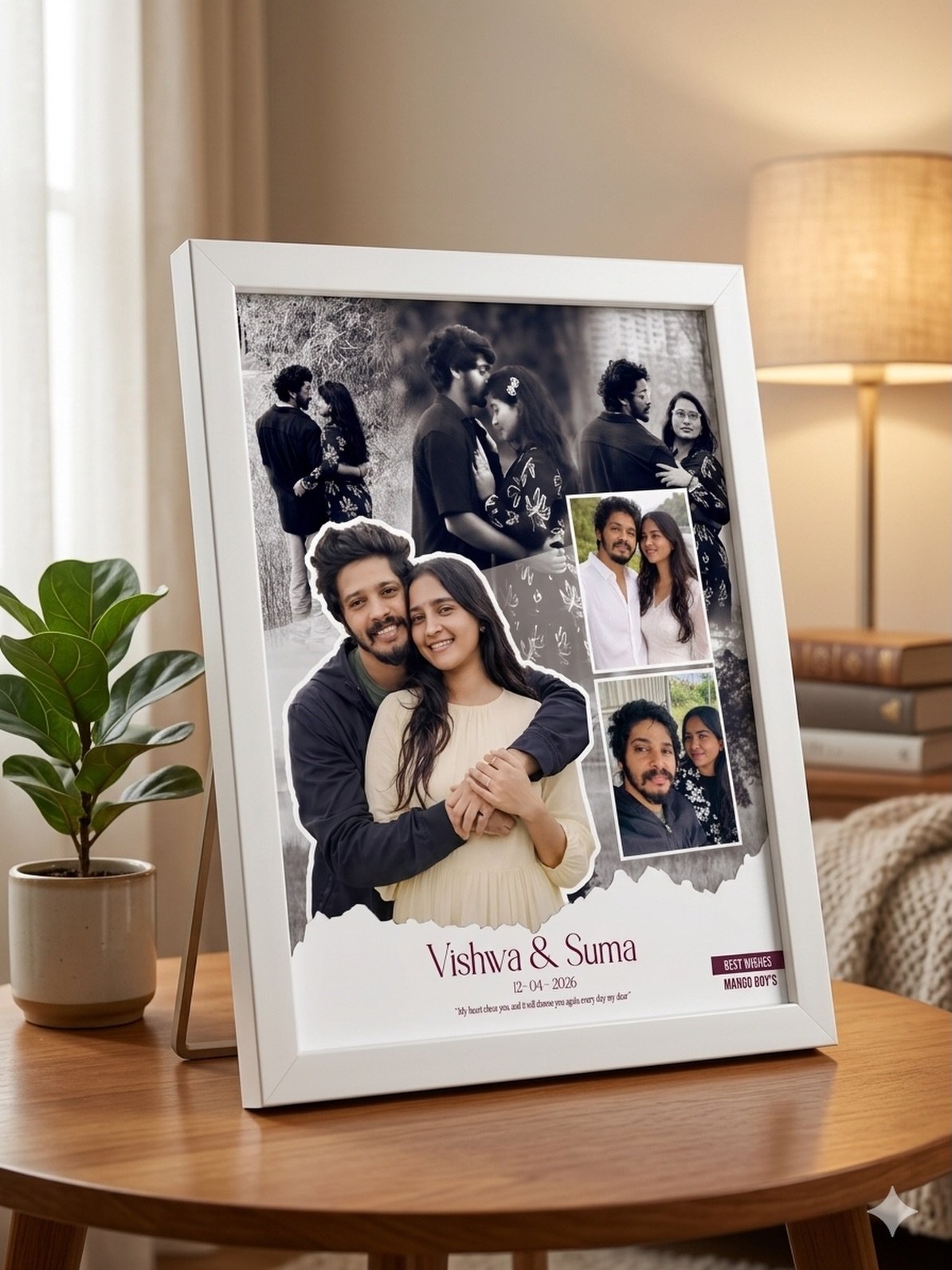 Parents Silver Jubilee Sacred Blessing Frame